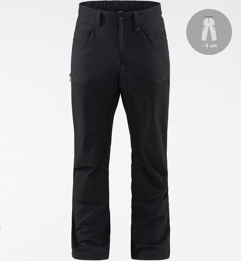 Haglöfs Mens Mid Flex Hiking Pants Black New Zealand 67895ZHCK